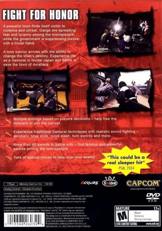 Way of the Samurai 2 (used)