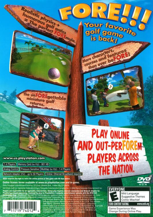 Hot Shots Golf Fore! (used)