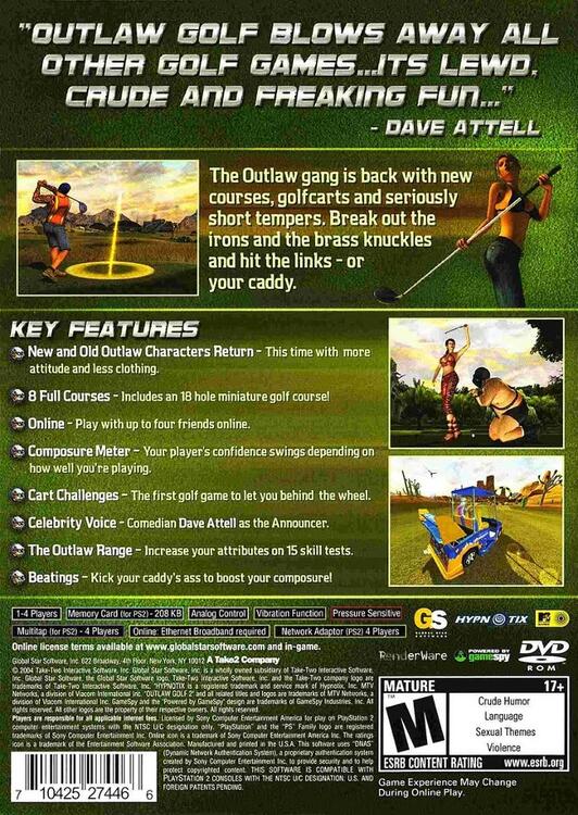 Outlaw Golf 2 (usagé)