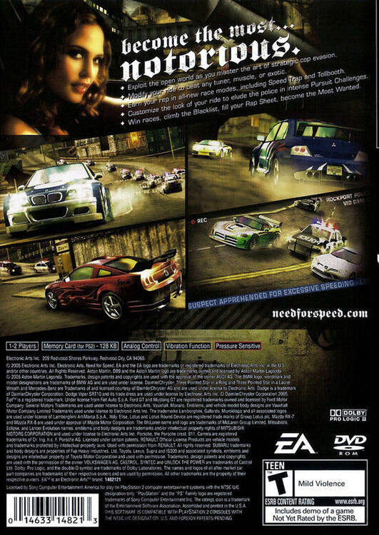 Need for Speed: Most Wanted (usagé)