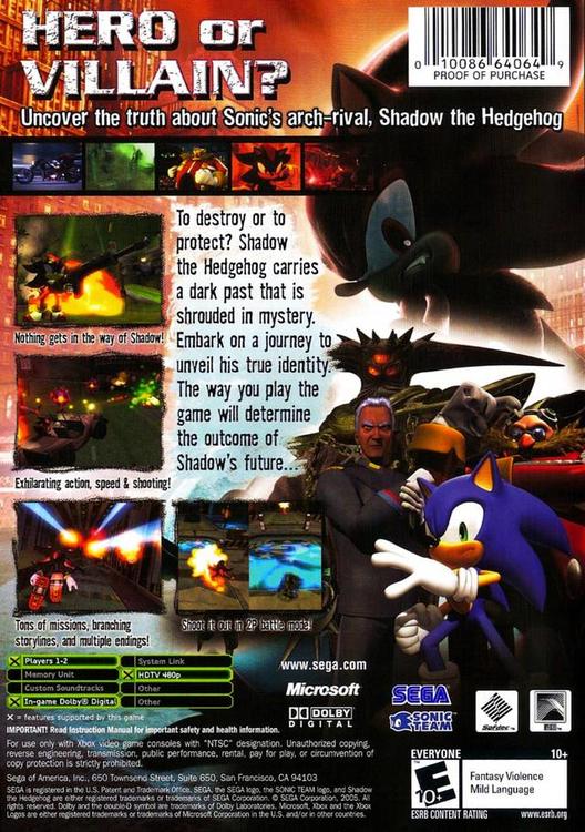 Shadow the Hedgehog (used)