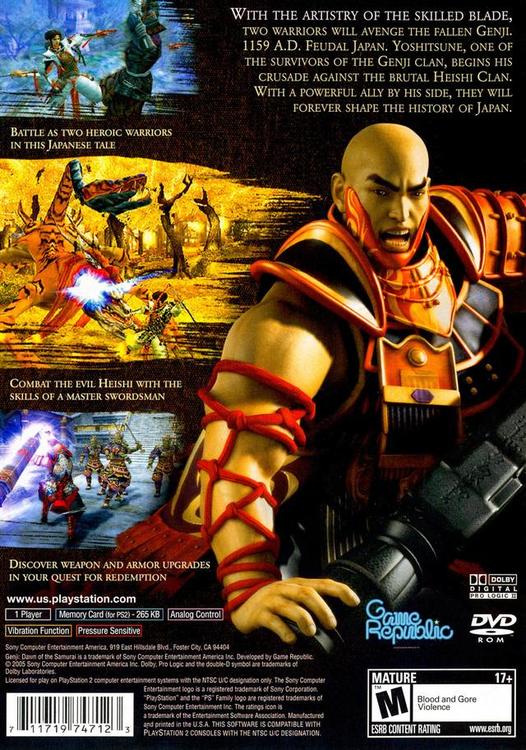 Genji: Dawn of the Samurai (used)