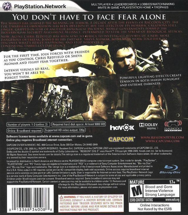 Resident Evil 5 (used)