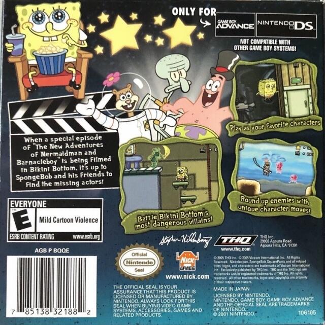 SpongeBob SquarePants: Lights, Camera, Pants! (usagé)