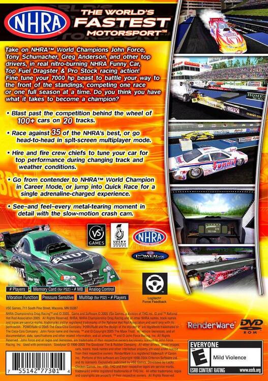 NHRA Championship Drag Racing (used)