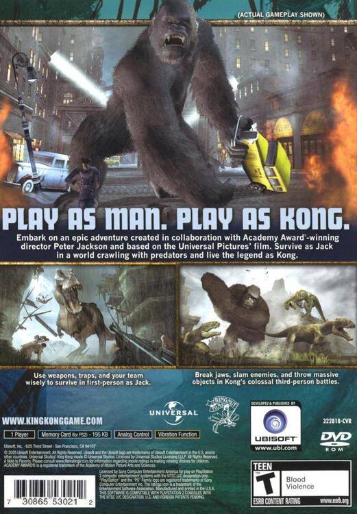 Peter Jackson's King Kong: The Official Game of the Movie (usagé)