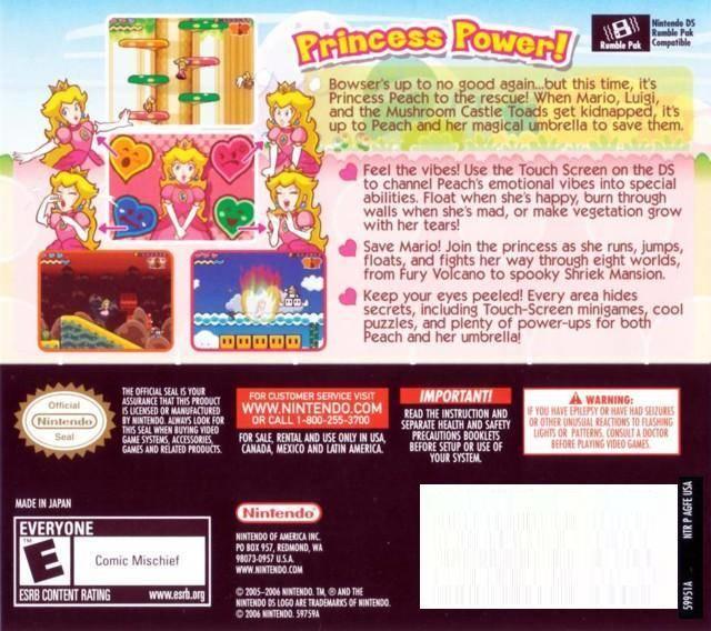 Super Princess Peach (used)