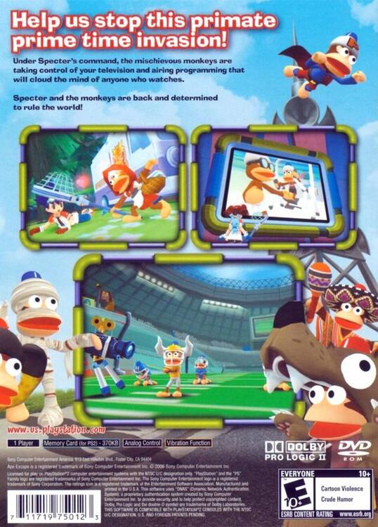 Ape Escape 3 (usagé)