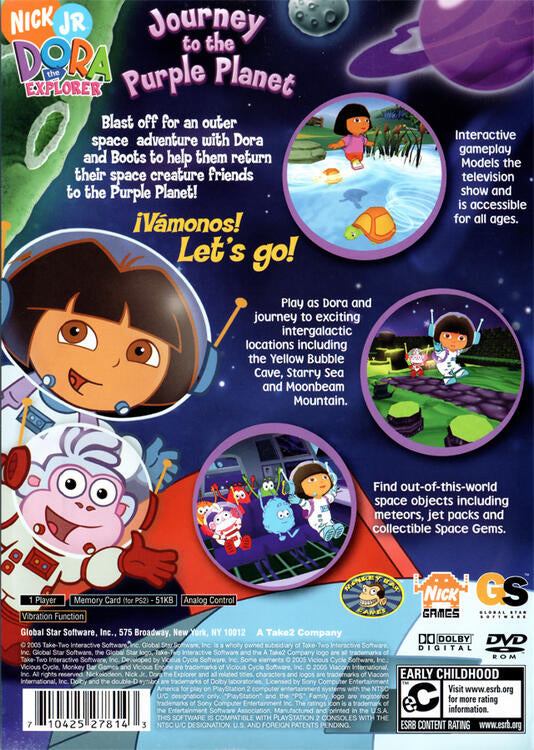 Dora the Explorer: Journey to the Purple Planet (usagé)