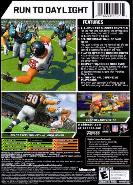 Madden NFL 07 (usagé)