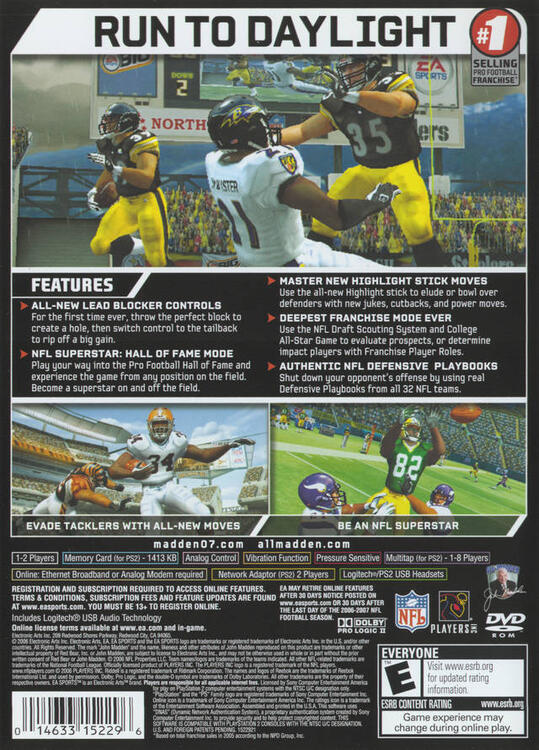 Madden NFL 07 (usagé)