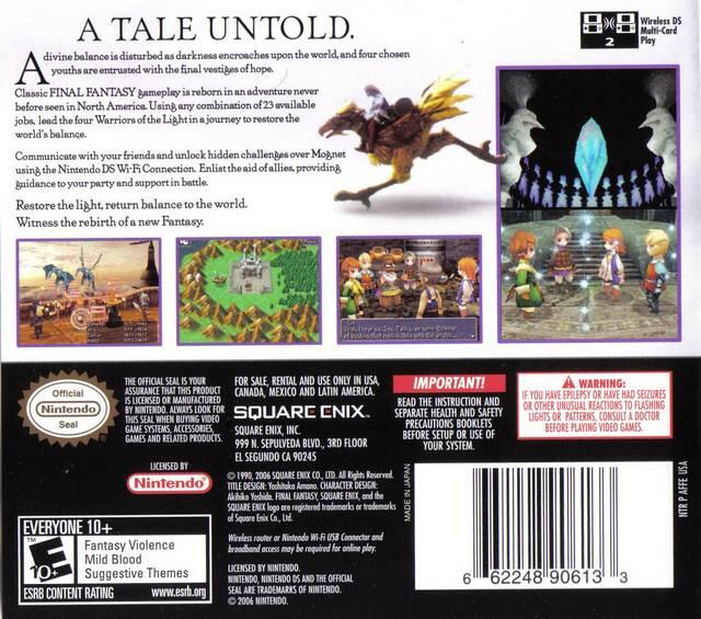 Final Fantasy III (used)