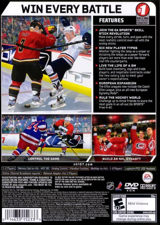 NHL 07 (usagé)