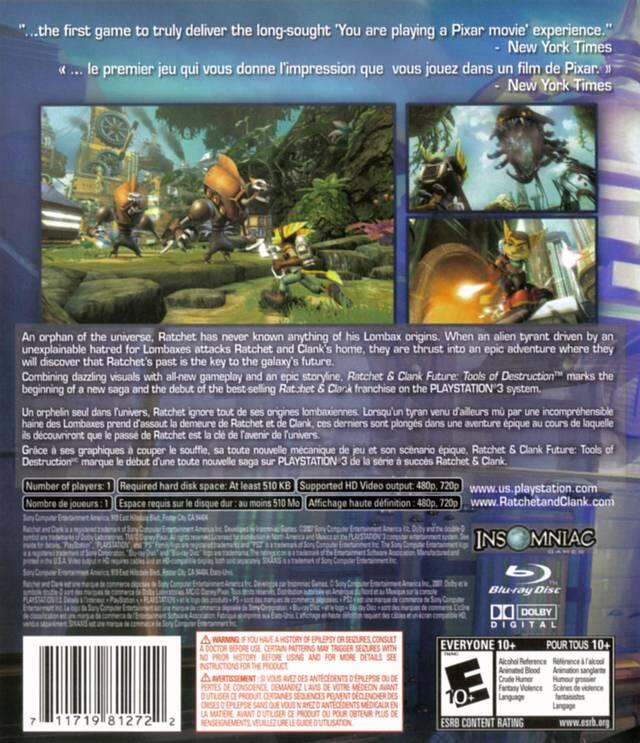 Ratchet & Clank Future: Tools of Destruction  [Greatest Hits] (usagé)