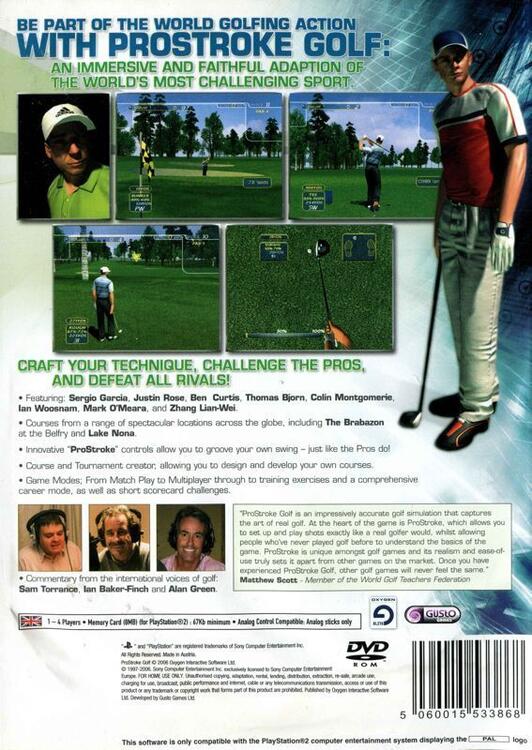 ProStroke Golf: World Tour 2007 (used)