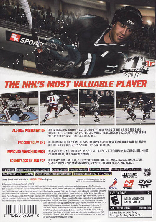 NHL 2K7 (usagé)