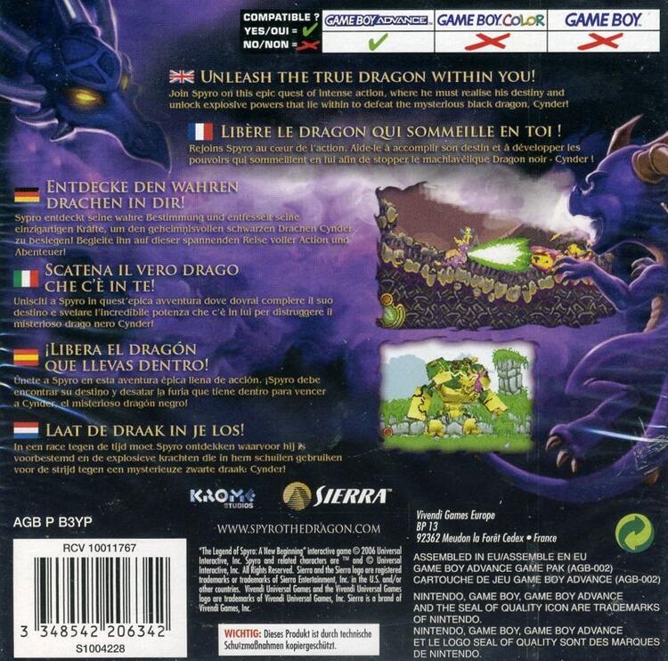 The Legend of Spyro: A New Beginning (usagé)