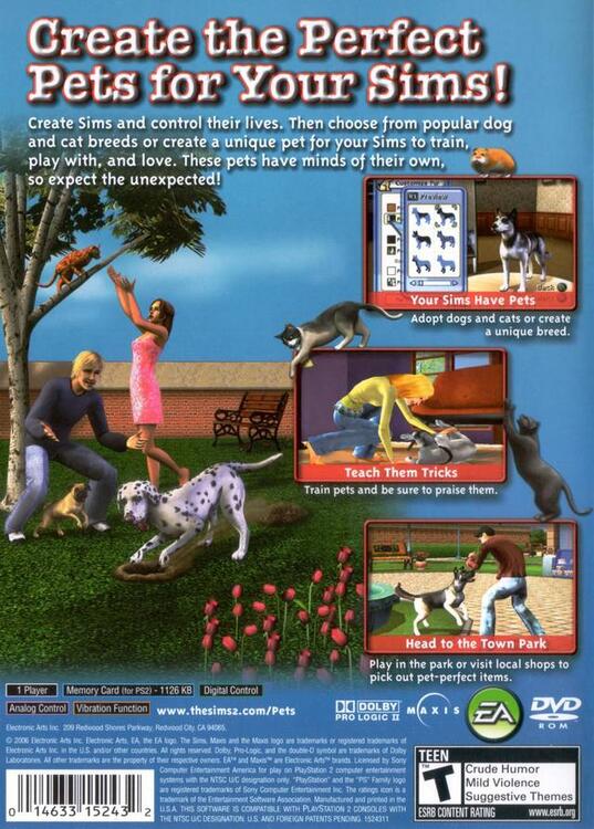 The Sims 2: Pets (used)