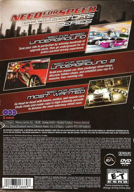 Need for Speed: Collector's Series (usagé)