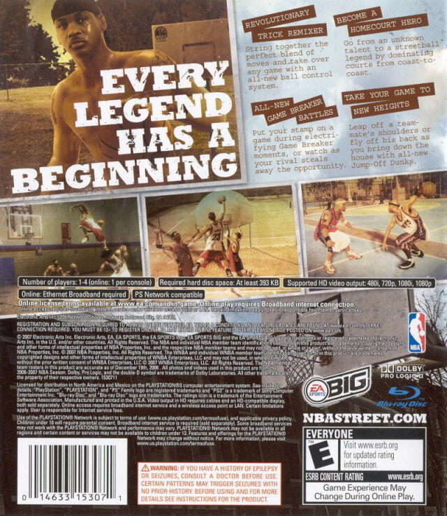 NBA Street Homecourt (used)