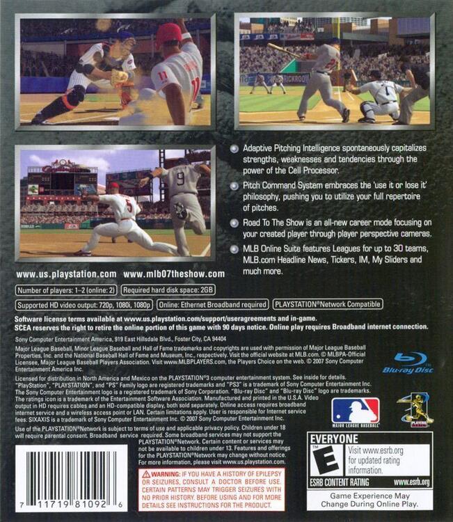 MLB 07: The Show (used)