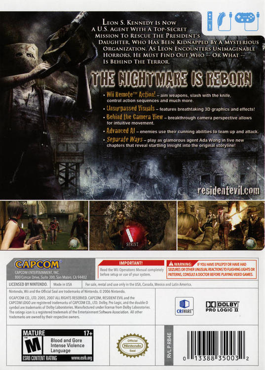 Resident Evil 4 (usagé)