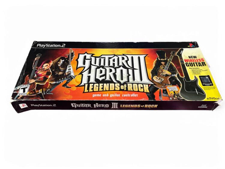 Guitar Hero III - Legends of Rock - PS2 Bundle (used)