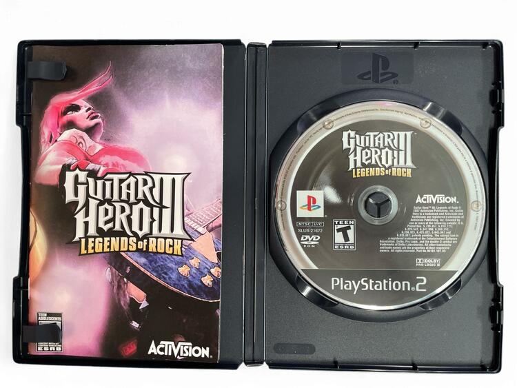 Guitar Hero III - Legends of Rock - PS2 Bundle (used)