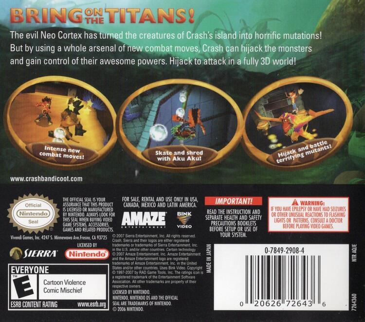 Crash of the Titans (used)