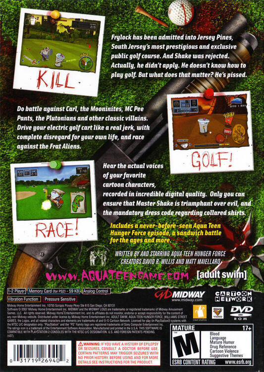 Aqua Teen Hunger Force Zombie Ninja Pro-Am (used)