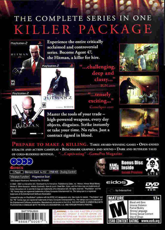 Hitman Trilogy (used)