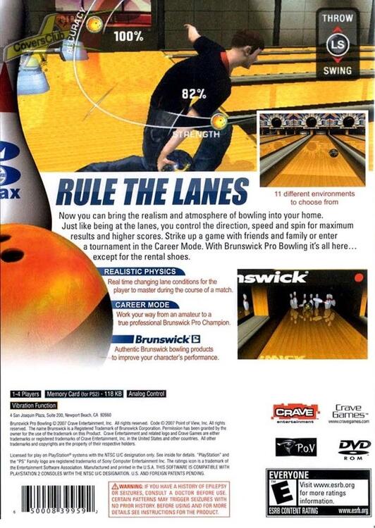 Brunswick Pro Bowling (used)