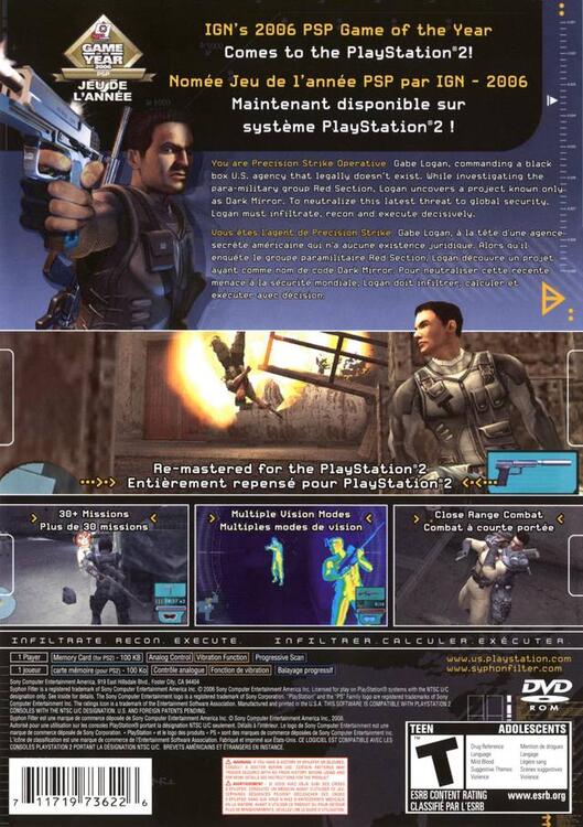 Syphon Filter: Dark Mirror (usagé)