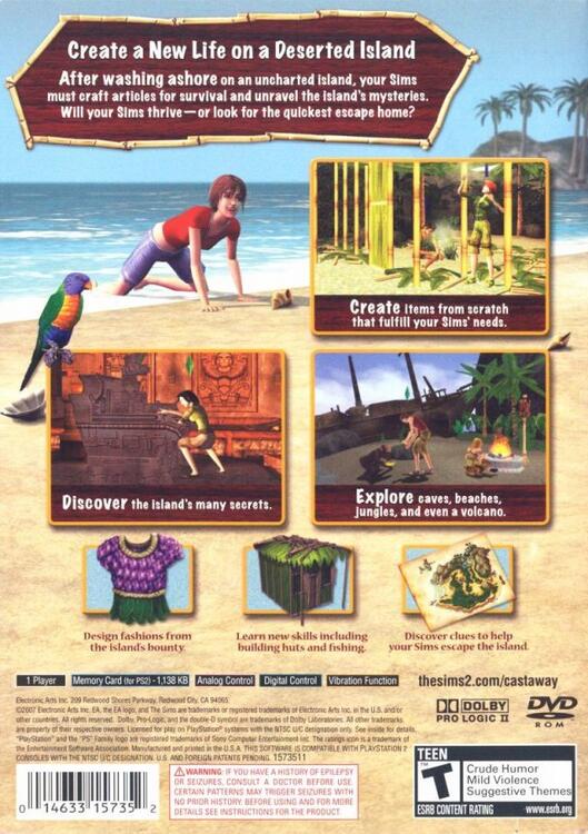 The Sims 2: Castaway (used)