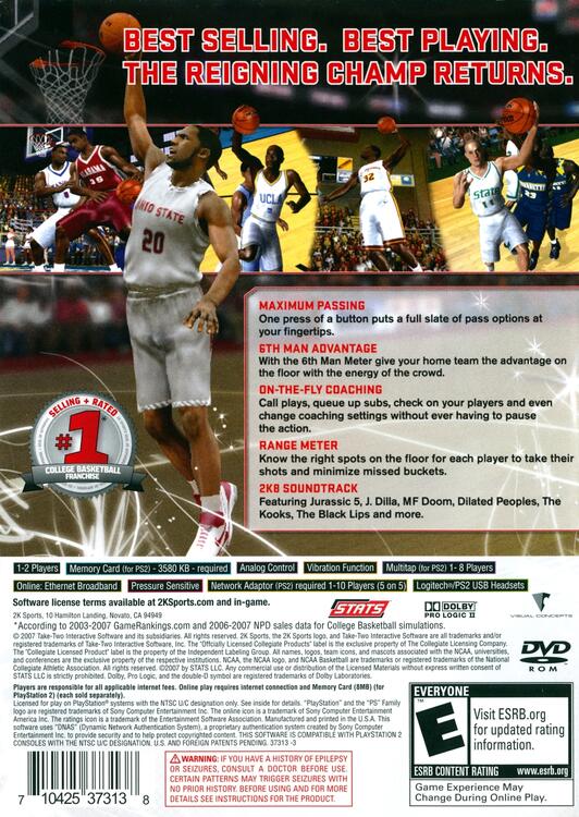 College Hoops 2K8 (used)