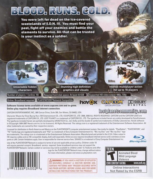 Lost Planet: Extreme Condition (used)