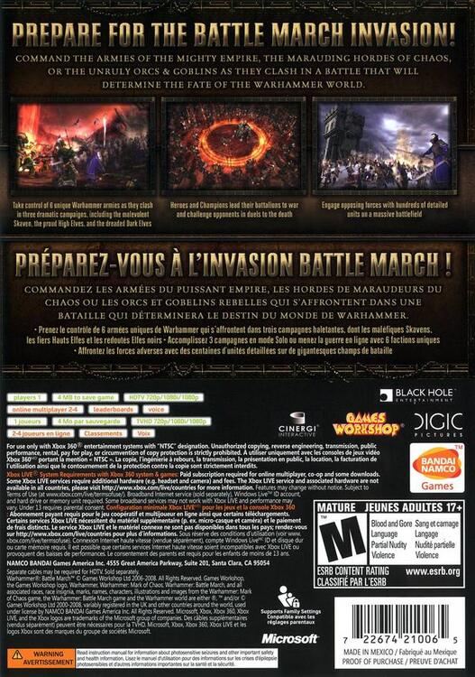 Warhammer: Battle March (used)