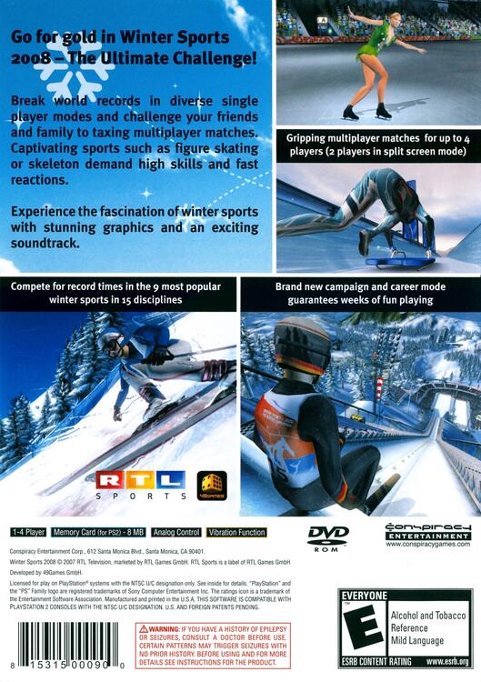 Winter Sports 2008: The Ultimate Challenge (used)