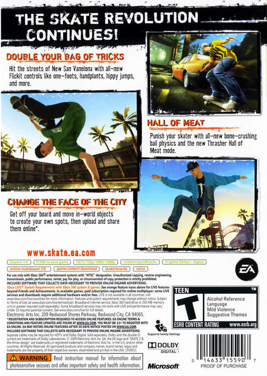 Skate 2 (used)