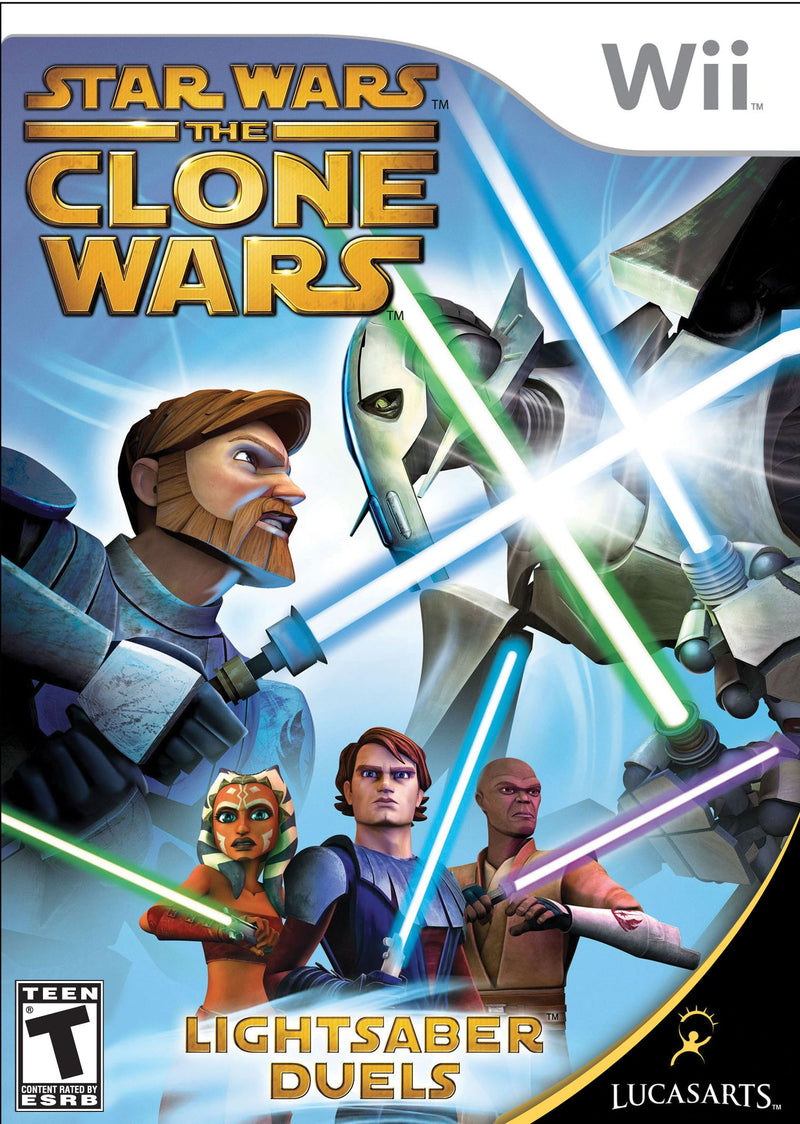 STAR WARS - THE CLONE WARS - LIGHTSABER DUELS (usagé)