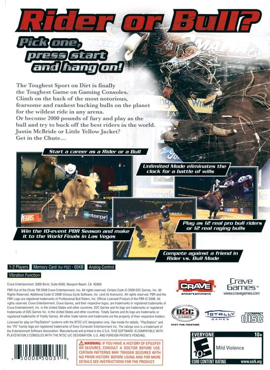 Pro Bull Riders: Out of the Chute (usagé)