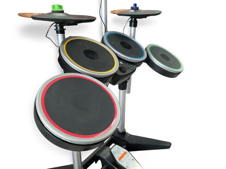 Harmonix - Rock Band 2 Nintendo Wii Standalone Wireless Drum Set With cymbals (Game not Included) (used)