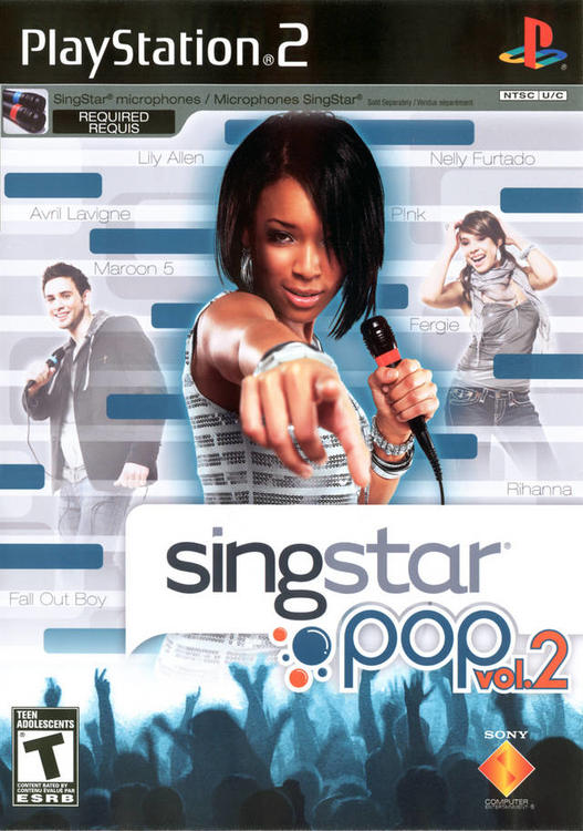 SingStar Pop Vol. 2 [Microphone Required but not includes] (usagé)