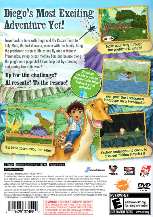 Go, Diego, Go! Great Dinosaur Rescue (usagé)