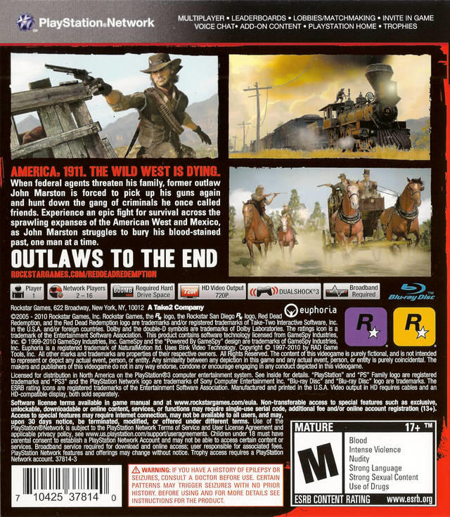 RED DEAD REDEMPTION (used)