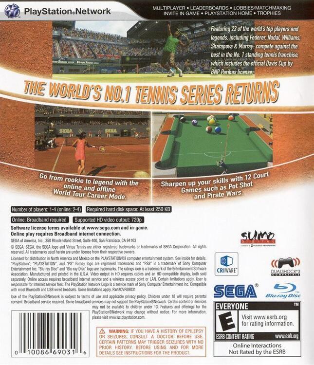 Virtua Tennis 2009 (used)