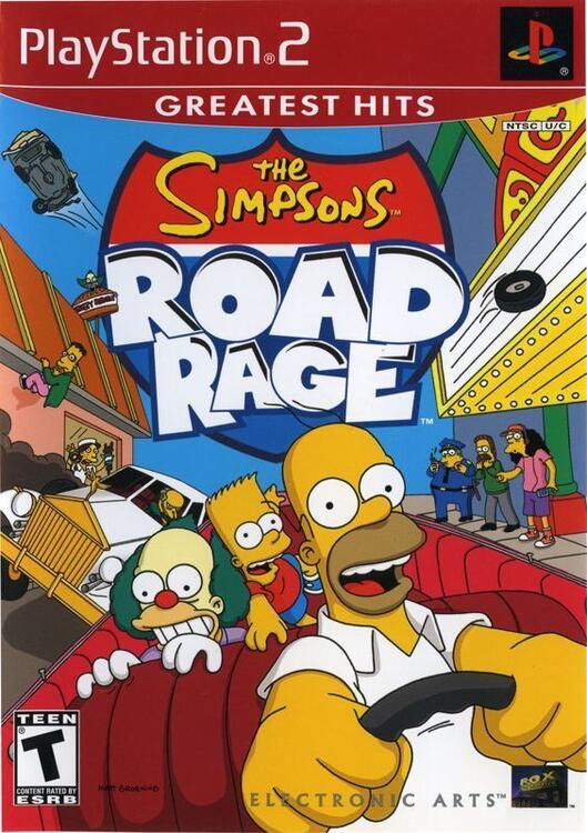 The Simpsons - Road rage  [Greatest Hits] (used)