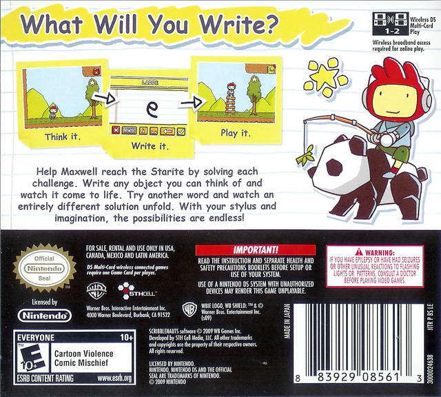 Scribblenauts (used)