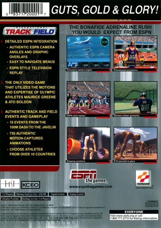 ESPN International Track & Field (usagé)