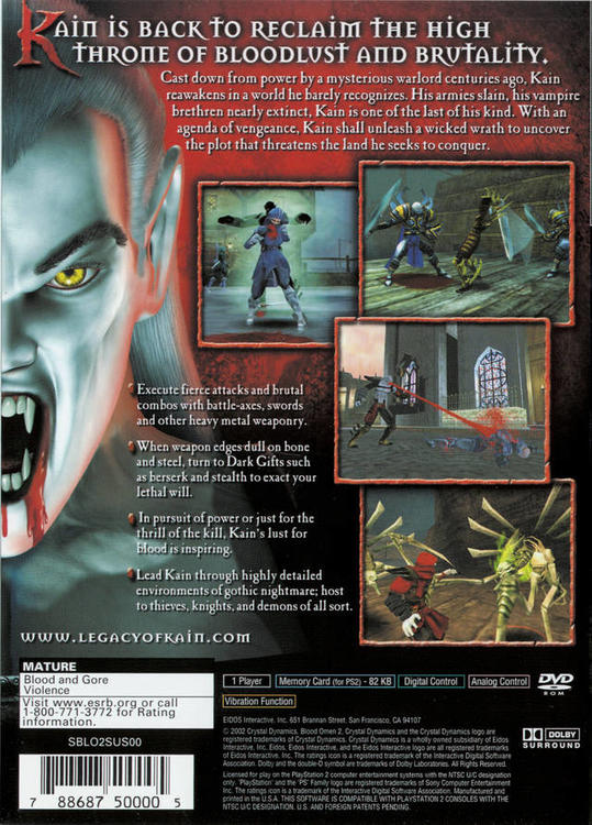 Blood Omen 2 (usagé)